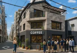 新宿御苑前駅 徒歩1分 花園通り至近 サロン・カフェに最適 1Fスケルトン物件【軽飲食可】外観