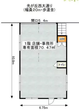 光が丘駅 徒歩11分 現況:その他 その他居抜きなど物件 【軽飲食可】外観