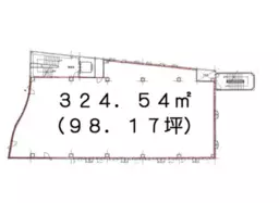 ■竹ノ塚駅 徒歩1分 スケルトン物件 【飲食可】外観