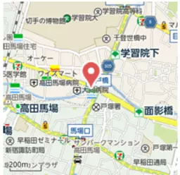 ■高田馬場駅徒歩8分・1階路面店・学生街・軽飲食可■外観