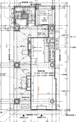 【新築・路面】2027年２月竣工！地上出口至近の新築物件になります。先行でのお申込は受付中！テナント決定次第終了。外観