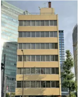 ■汐留駅徒歩3分・スケルトン・飲食店可・諸条件相談可■外観