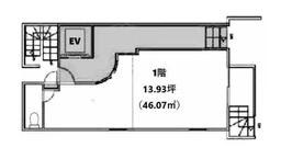 ■御成門駅 徒歩7分 スケルトン物件 【飲食可】外観