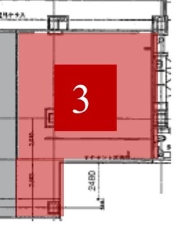 センター北駅 徒歩1分 スケルトン物件 【飲食不可】外観