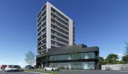 外苑前駅 徒歩7分 新築スケルトン物件 【重飲食可】専用看板応相談/ 前面ガラス張り/ 看板取付スペースあり外観