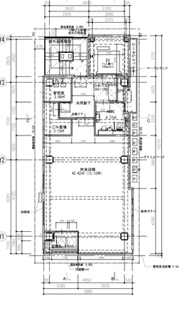 【新築】2027年２月竣工！地上出口至近の新築物件になります。先行でのお申込は受付中！テナント決定次第終了。外観
