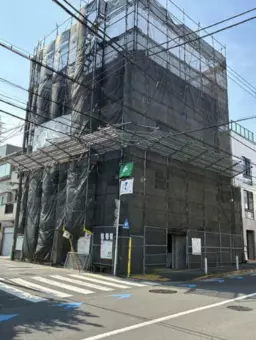 等々力駅 徒歩5分 新築1階路面スケルトン物件 【飲食可(重飲食不可)】外観