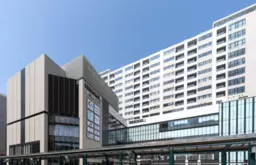 府中駅 徒歩1分 ペストリアンデッキ直通 2F≪2-14-1区画≫スケルトン物件 【飲食不可】外観