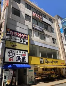 立川駅 徒歩3分 2Fスケルトン物件 【飲食可】外観