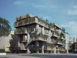 二子玉川駅 徒歩5分 新築１階路面スケルトン物件 【重飲食可】防犯カメラ　24時間セキュリティー　エレベーター外観