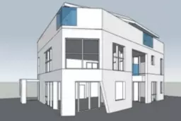 自由が丘駅 徒歩4分 2026年6月完成予定新築 【飲食可】外観