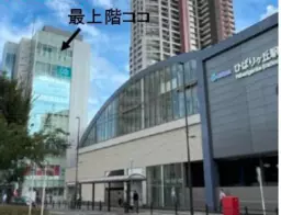 ひばりヶ丘駅 徒歩1分 スケルトン物件 【飲食不可】外観