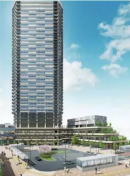 【TR0829】JR埼京線「十条駅」から1分、 2024年10月築、業種ご相談（飲食不可）！外観