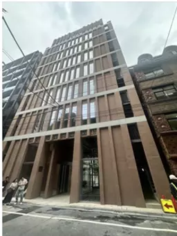 ■新富町駅徒歩2分・飲食店可・１～2階貸店舗・新築物件■外観