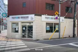京浜東北·根岸線蒲田駅西口1階路面!間口の広い角地物件が出ました。外観