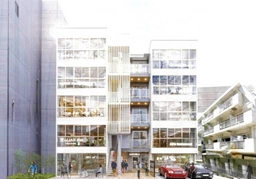 新宿三丁目駅 徒歩5分 新築　スケルトン物件　スタイリッシュな建物です外観