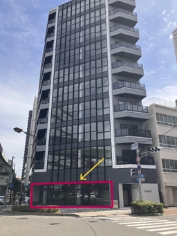 ビジネス街の角地1F! 重飲食店相談可能です♪外観