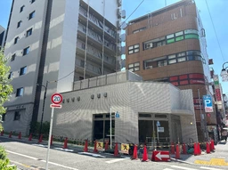 1階(通り側)、上階なし、24時間営業可能、ガス引込あり外観