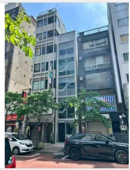 ●新橋駅 徒歩3分 深夜営業可 スケルトン物件 【飲食可】●外観