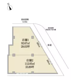 西船橋駅 徒歩10分 2025年8月新築 1F〈101号室〉スケルトン物件 【軽飲食可】外観