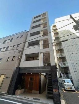 【HS0910】築地駅徒歩3分。BAR、パーソナルジム相談可能。外観