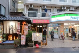 不動前駅徒歩1分/駅前商店街沿い1階店舗/深夜営業ご相談可/スケルトン引き渡し外観