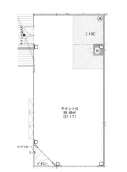 ■竹ノ塚駅 徒歩4分 スケルトン物件 【飲食不可】外観