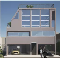 【FH0912】神宮前3丁目 駐車場付きメゾネット新築物件 飲食不可 店舗可 住居兼可外観