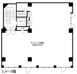 ■銀座駅 徒歩2分 スケルトン物件 【飲食不可】外観