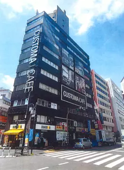 代々木駅北口 徒歩2分 角地 B1F スケルトン物件 【飲食可】外観