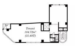 ■麻布十番駅 徒歩5分 現況:事務所仕様物件 【飲食不可・クリニック不可】外観
