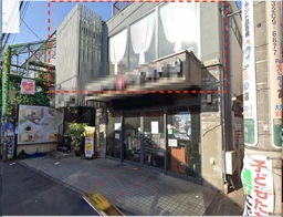 新大久保駅徒歩7分!イケメン通り沿い!視認性良好な2階店舗です!屋上使用可能!2階への専用階段あり! 2階:111.57外観