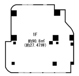 ■北池袋駅 徒歩9分 スケルトン物件 【飲食可】※前面道路拡張工事計画あり(時期未定)拡張工事に伴い面積減少の可能性あり外観