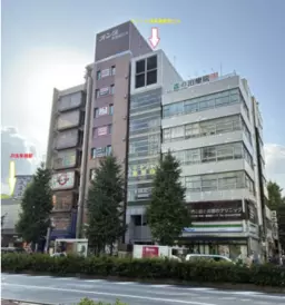 ■浅草橋駅 徒歩1分 スケルトン物件 【飲食不可】外観