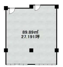 ■新宿御苑前駅 徒歩1分 現況:事務所仕様物件 【飲食不可】外観