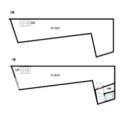 【KKM0929】日吉駅徒歩3分!飲食居抜き!造作譲渡100万円!外観