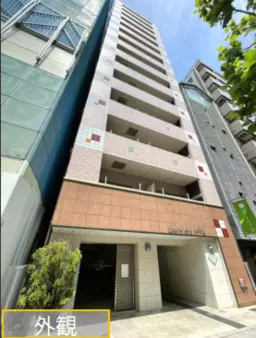 法人登記可(契約の際の用途が住居兼事務所)外観