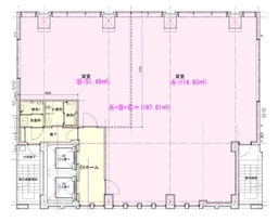 ■新富町駅 徒歩2分 スケルトン物件 【飲食店・サービス店舗・物販店舗・無床診療所等相談可、風営法取得業態不可】
