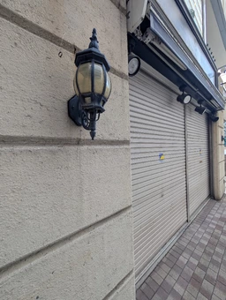 神戸国際会館の南|1F スケルトン店舗外観