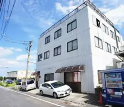 ■原市駅 徒歩14分 現況:1F倉庫・2F事務所・3F住居事務所【飲食可】外観