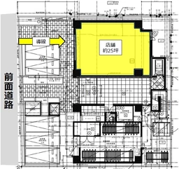 東梅田駅 徒歩8分 スケルトン物件 【飲食可(重飲食不可)】外観