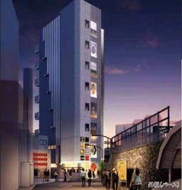 【HS1007】代々木駅徒歩1分。新築ビル。クリニック、重飲食相談可能。1階も募集中。外観