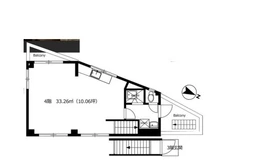 【HS1007】代々木駅徒歩2分。事務所、サロン向け!EV無し4階外観