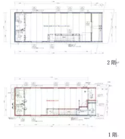 天王町駅 徒歩3分 市道保土ヶ谷駅浅間線7140号線沿い 新築店舗1~2階外観