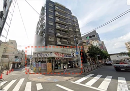 JR高円寺駅南口徒歩3分!高南通り沿いの角地路面店舗です!飲食不可。