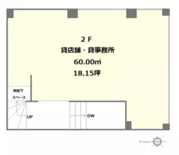 ■平和島駅 徒歩1分 スケルトン物件 【飲食不可】