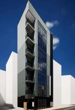 新宿駅 徒歩5分 小滝橋通り沿い 2025年12月新築 5F店舗物件 【飲食不可】外観