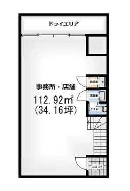 ■外苑前駅 徒歩6分 現況:事務所仕様物件 【飲食店・民泊・美容室不可、事務所・物販のみ、ネイル・ショールームなど可】