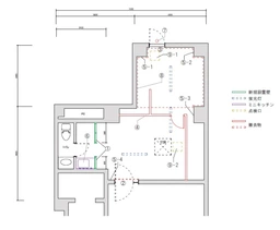 【路面店舗】前面ガラス張りの区画!画廊や物販店舗に!