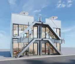 茗荷谷駅 徒歩1分 2025年11月竣工 1F〈102号室〉スケルトン物件 【飲食可】外観